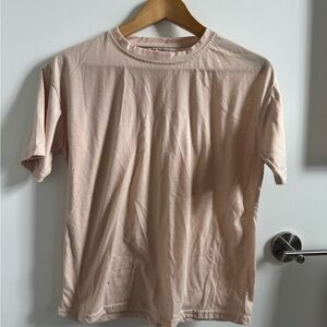 SHEIN perfect color neutral Short Sleeve Tee